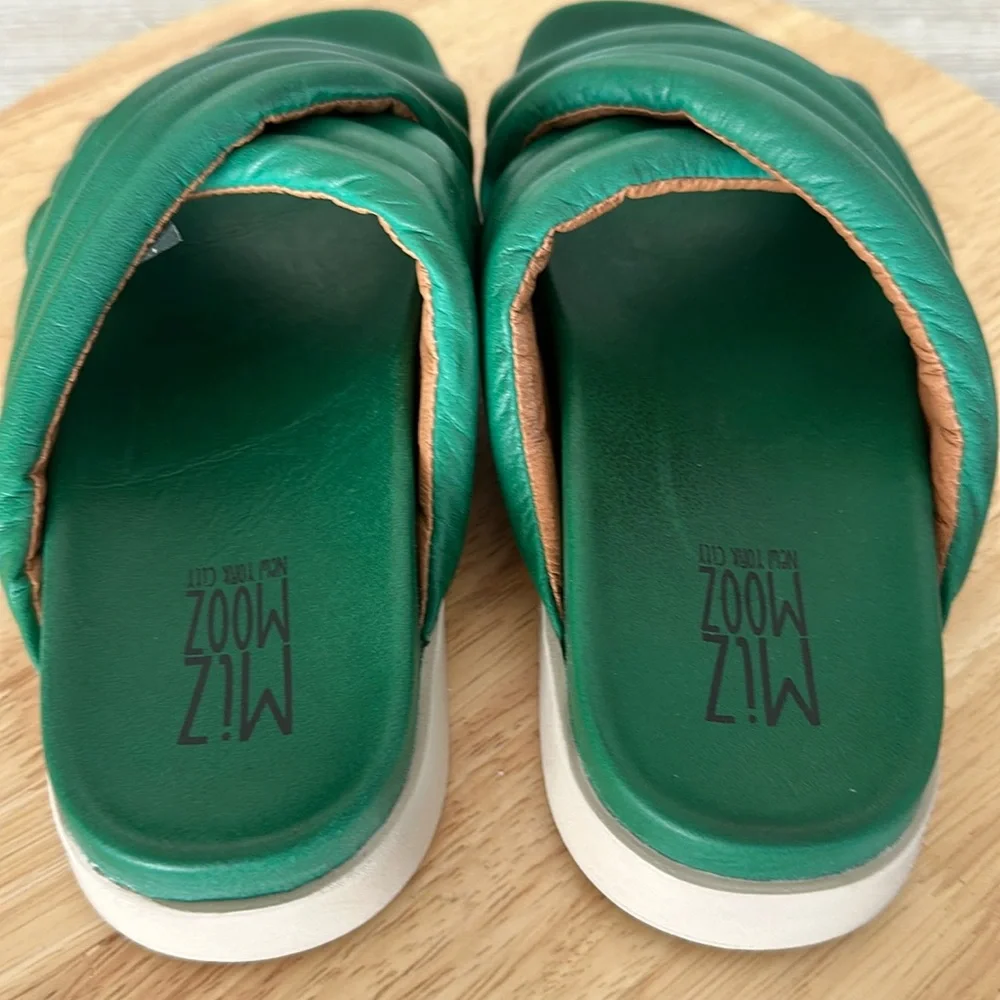 Miz Mooz Leather Slide Sandals - Marinella - Picture 5 of 8